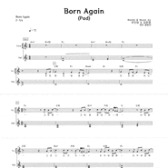 Born Again (본어게인) - 제이어스 / 세컨건반악보