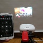 [미니빔프로젝터] 스마트한 기능으로 가정용, 캠핑용으로 영화보기 좋은 LG 미니빔 PV150G