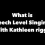 세스릭스 발성법 / SLS 발성법 - What is Speech Level Singing? with Kathleen riggs