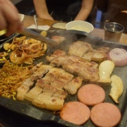 야탑역 맛집 돼지한마리 먹고싶을땐 통돼지 김치찌개 전문점 가요