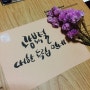 광복절 기념 캘리그라피