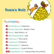 노부영 / 영어동화 Rosie's Walk 워크시트 소개 + Free Sample 3페이지 제공