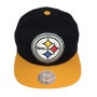 [솔드아웃코리아] 미첼엔네스 스냅백/Vintage Wool Solid Snapback-Pittsburgh Steelers 피치버그 스틸러스 스냅백 mitchell&ness