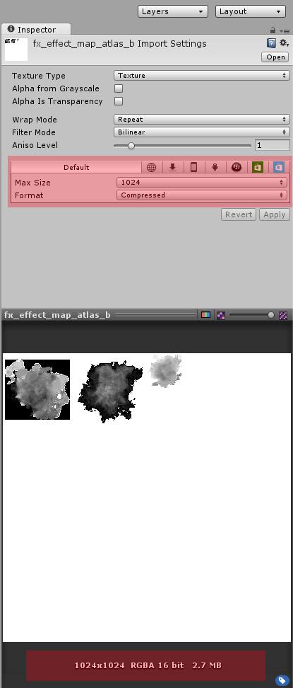 unity3d [Mip Map, Texture Type, Compressed, Alpha, Atlas Map] : 네이버 블로그