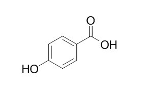 [Phenols] 4-Hydroxybenzoic acid (4-하이드록시벤조익애씨드); p-Hydroxybenzoic acid ...