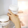 (냉동실 정리) 냉장고 깔끔하게 수납, 정리하기, 냉동실 정리 용기, 코맥스 데이킵스, 냉장고 정리