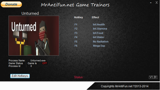 언턴드 트레이너 - Unturned V2.1.6 +6 Trainer [MrAntiFun] : 네이버 블로그