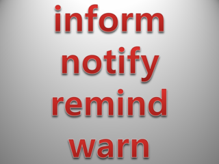 inform 목적어 of 형 동사들 : 네이버 블로그