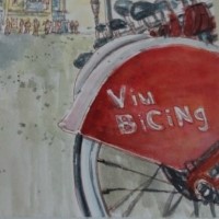 Sketch_023 :Viu Bicing(사쿠라코이 물감) : 네이버 블로그