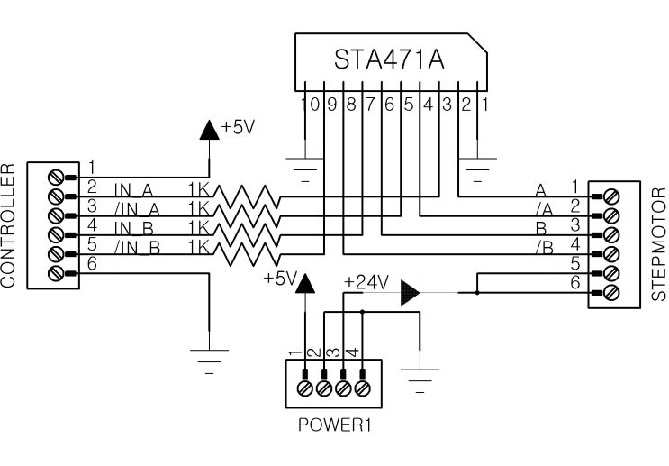 STA471A Step Motor 드라이버 : 네이버 블로그