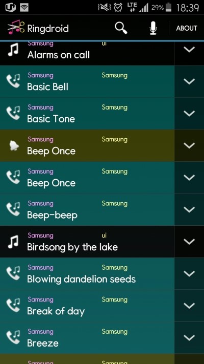 링드로이드 벨소리 직접 만들기(Ringdroid) : 네이버 블로그
