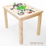 레고방 친환경 블럭 테이블 원목 블럭방테이블 어린이 장난감 놀이테이블 블럭방창업 추천