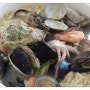 [오이도] 해운대 왕조개구이 - 해물파전, 해물칼국수