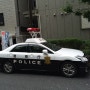 길거리에서 우연히 보게 된 일본 경찰차