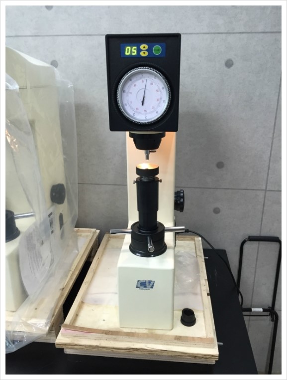 로크웰 경도기 시편값 테스트 (CV instruments - CV-600MA사용) : 네이버 블로그