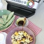 테팔(Tefal) 옵티그릴로 만든 아이간식 메뉴 고구마맛탕, 군만두도 기름없이 더 건강하게 ~