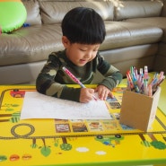 5살 남자아이 색칠하기는 어때요?