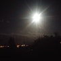 호언팜 밤하늘의 둥근 대보름달