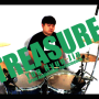 [드럼/레슨] RoP의 쿵빡드럼 레슨생(윤현진) Bruno mars - Treasure 편곡 응용 드럼연주