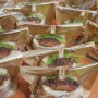 (수제도시락 ) 샌드위치와 김밥