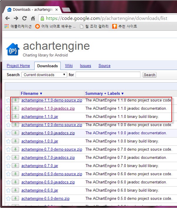 AChartEngine을 이용한 차트 만들기 : 네이버 블로그