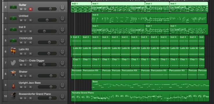 [MR(엠알)제작 후기] Everyday(에브리데이) - 꽃잠프로젝트 / 로직프로엑스(logic pro X) : 네이버 블로그