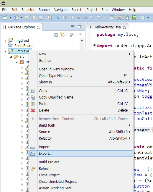 Android Studio - Eclipse Project Import : 네이버 블로그