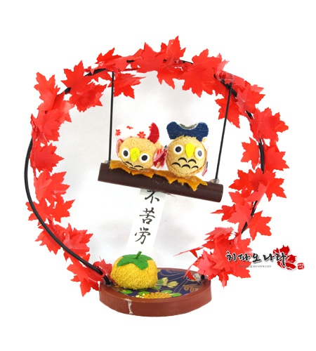 [일본전통소품] 부엉이장식(일본)