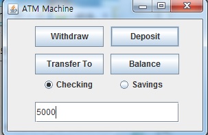 [ JAVA GUI 프로젝트 ] 3. ATM 기계 프로그램 실행 결과와 보고서 : 네이버 블로그