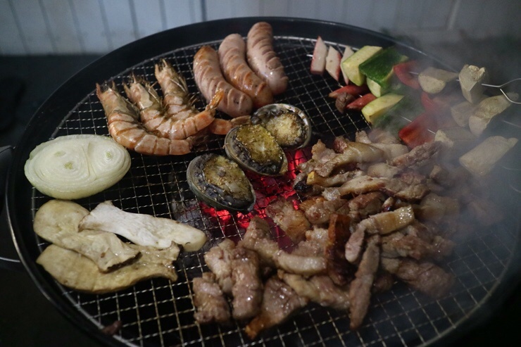 씨엘드 제주리조트 BBQ 룸서비스 / 르씨엘 조식...