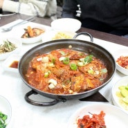 목포 대안동 맛집 :: 음식마을의 고등어 묵은지 조림과 낙지비빔밥
