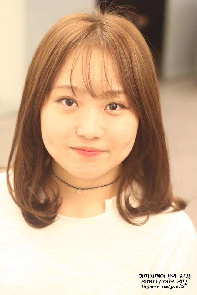 통통한여자 머리&통통한 얼굴 단발 머리,둥근얼굴 헤어스타일~복구염색은Aluu(알루) 한울부원장과 함께!! : 네이버 블로그