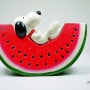 Snoopy With Fruit Bank Series (Watermelon) 1976