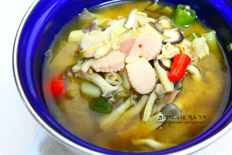 대합요리 ~ 대합된장찌개, 손질법 : 네이버 블로그