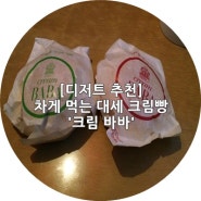 [디저트 추천] 차게먹는 대세 크림빵, 크림바바 (cream BABA)