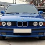 [BMW 올드카복원]BMW E34 1989년식 복원작업 완성.