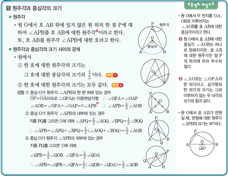 실생활에서 원의 접선