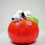 Snoopy With Fruit Bank Series (Orange) 1976