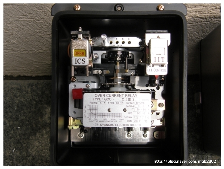과전류계전기 (OCR, OverCurrent Relay) : 네이버 블로그