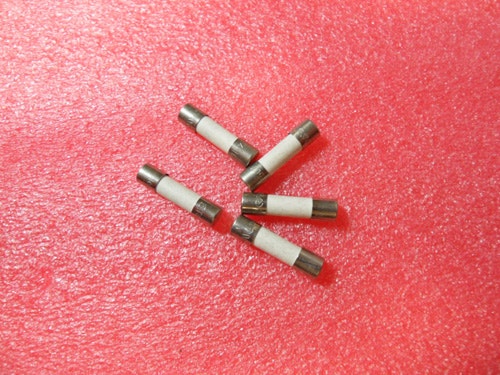 Lot De 10 Fusibles T4AH250V (T4A 250V) - 5x20 Mm - Axiaux Avec Broches