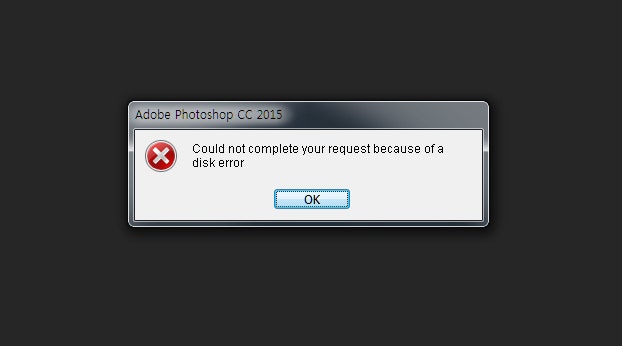 [포토샵 오류 해결] Photoshop Error: Could not complete your request because of ...