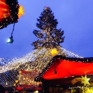 독일 크리스마스마켓 쾰른 야경 짱 예쁘다 ~~