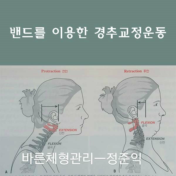 밴드를 이용한 경추교정운동 : 네이버 블로그