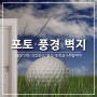 [풀칠닷컴]스크린골프 골프장 뮤럴벽지 골프사진벽지