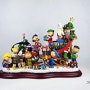 The Peanuts Christmas Sleigh - Danbury Mint