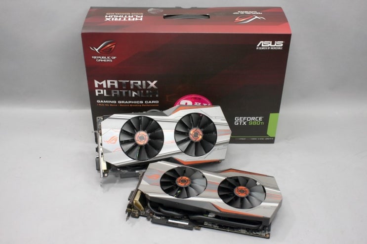 ASUS ROG MATRIX GTX980Ti PLATINUM DDR5 6G OC 제품뽐뿌 ~ : 네이버 블로그
