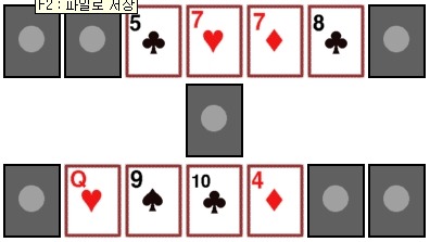 세븐 포커 게임 방법과 룰, 족보에 대해 총 정리1 : 네이버 블로그