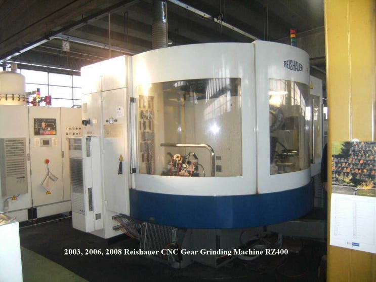 매매완료 - 사진 - 2008 Reishauer CNC Gear Grinding Machines RZ400 : 네이버 블로그
