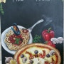 피오피맘-피자초크아트및 장미웨딩초크아트(미옥씨 정규수업작품들)