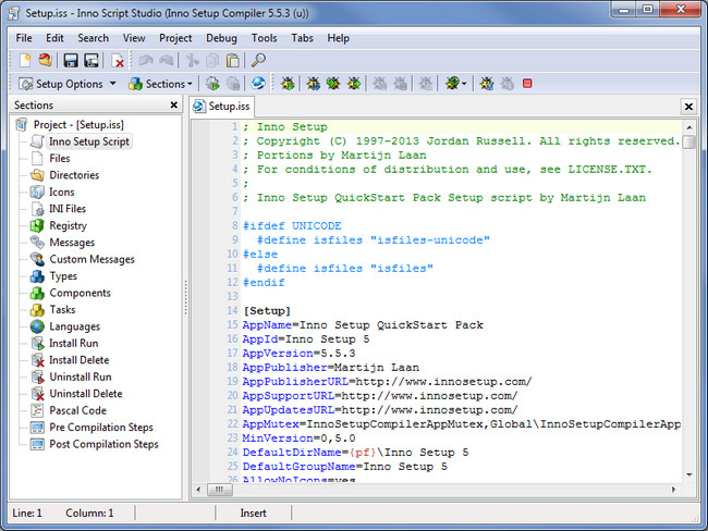 Inno Setup Compiler 5.5.8 : 네이버 블로그